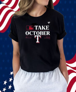 Texas Rangers 2023 Postseason Locker Room Tee Shirt