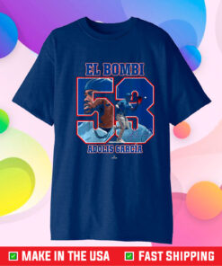 El Bombi Adolis Garcia Texas MLBPA T-Shirt