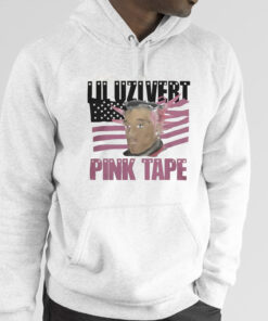 Pink Tape Tour Merch Pink Tape Black Portrait T-Shirt