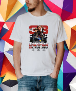 3 Times World Champion Max3 Verstappen 33 T-Shirt