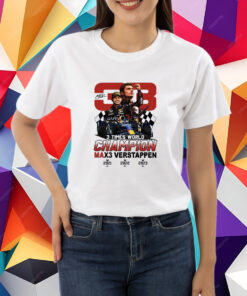 3 Times World Champion Max3 Verstappen 33 T-Shirt