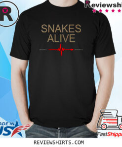 Snakes Alive Arizona Diamondbacks Baseball T-Shirt