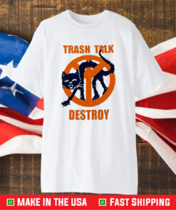 Trash Talk Destroy Black Cat T-Shirt