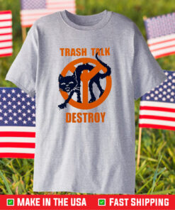 Trash Talk Destroy Black Cat T-Shirt