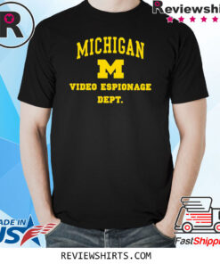 Michigan Video Espionage Dept T-Shirt