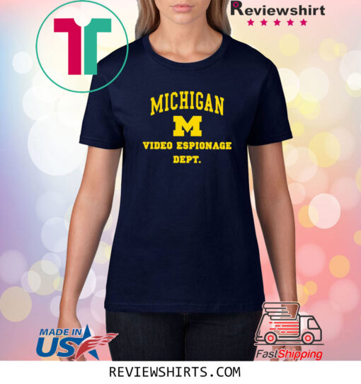 Michigan Video Espionage Dept T-Shirt