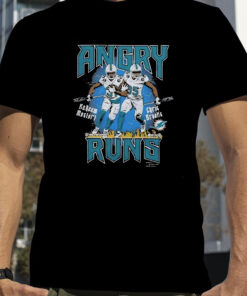 Angry Runs Dolphins Mostert And Brooks T-Shirt