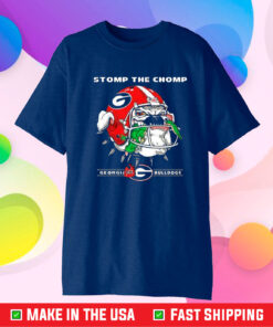 Stomp The Chomp Georgia Bulldogs TShirt