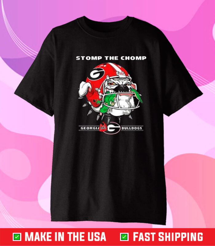 Stomp The Chomp Georgia Bulldogs TShirt