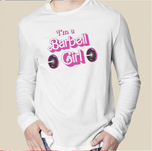 Papa Swolio I’m A Barbell Girl T-Shirt