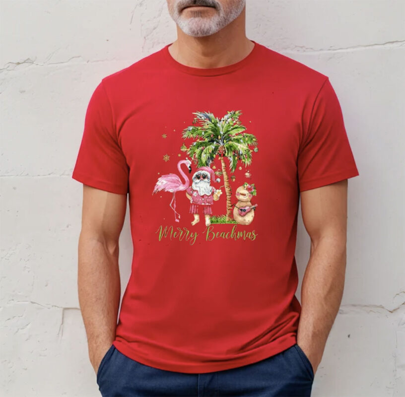 Casual Merry Beachmas T-Shirt