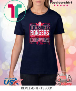 Texas Rangers 2023 American League Champions T-ShirtTexas Rangers 2023 American League Champions T-Shirt