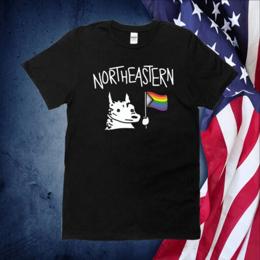 Northeastern Hoosky Pride 2023 T-Shirt