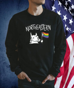 Northeastern Hoosky Pride 2023 T-Shirt