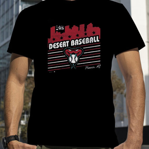 Arizona Diamondbacks Majestic Threads 2023 World Series Local Lines Shirt