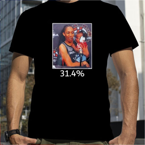 Tyler Marsh Las Vegas Aces A’ja Wilson 31.4% T-Shirt