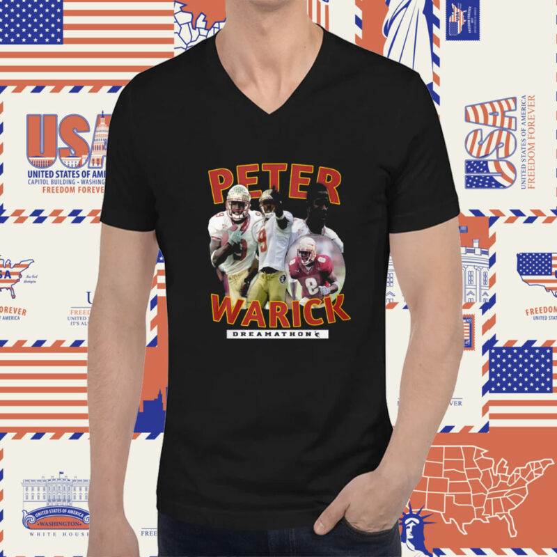 Keon Coleman Fsu Wear Peter Warrick TShirt