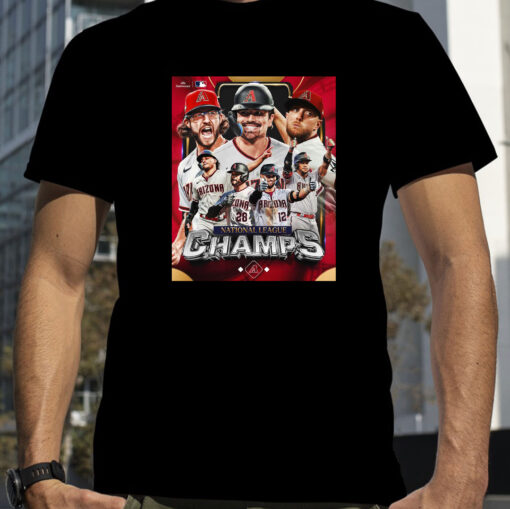 Arizona Diamondbacks National League Champs Poster T-Shirt