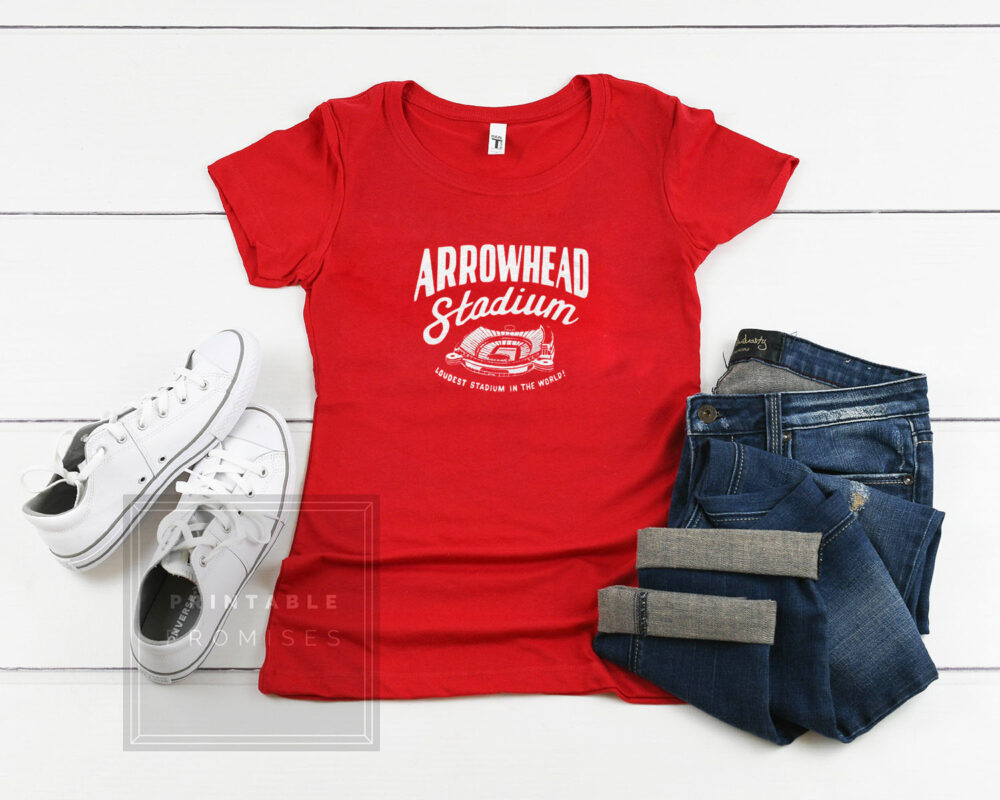 Arrowhead Stadium Loudest In The World T-Shirt