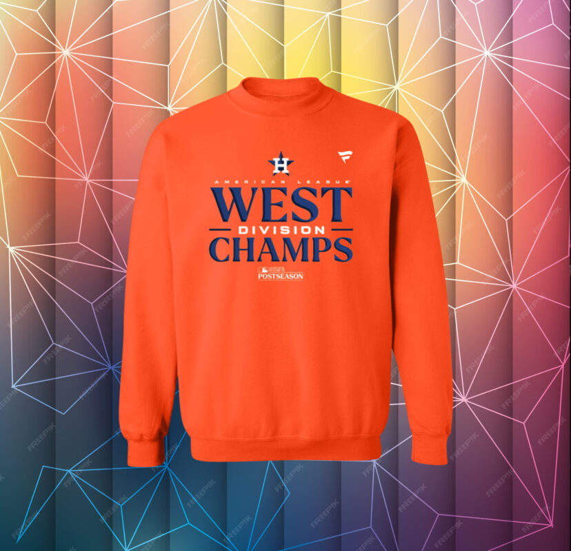 Astros Al West Champions 2023 Long Sleeve Shirt