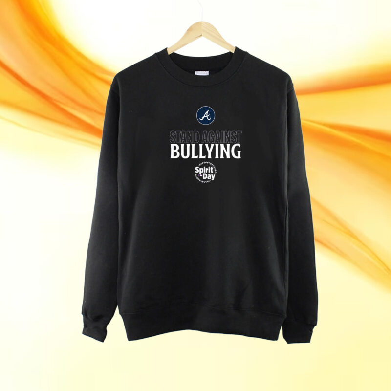 Atlanta Braves Stand Against Bullying Spirit Day Shirt