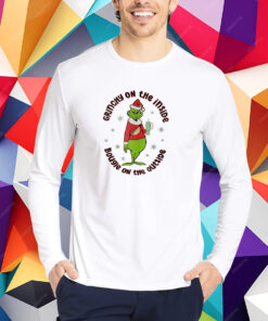 Basic Grinch Green Guy Retro Christmas T-shirt