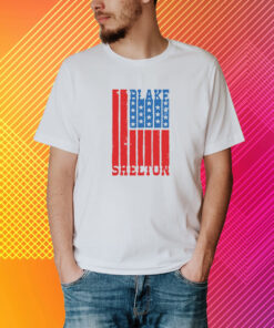 Blake Shelton Natural Flag New T-Shirt