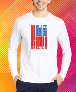 Blake Shelton Natural Flag New T-Shirt