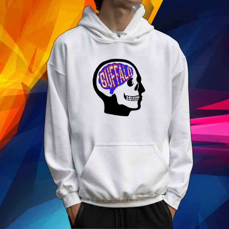 Buffalo Football In The Brain Tshirt Hoodie