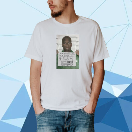 Dababy Jackson Curtis Mugshot Get Rich Or Die Tryin Shirt