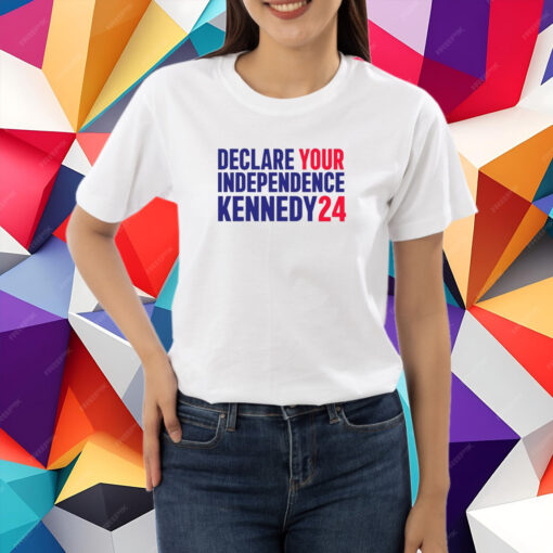 Declare Your Independence Kennedy 24 T-Shirt