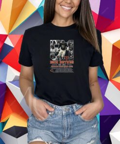 Dick Butkus 1942-2023 Chicago Bears 1965 – 1973 Thank You For The Memories T-Shirt