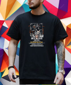 Dick Butkus 1942 – 2023 Chicago Bears 1965 – 1973 Pro Football Hall Of Fame T-Shirt