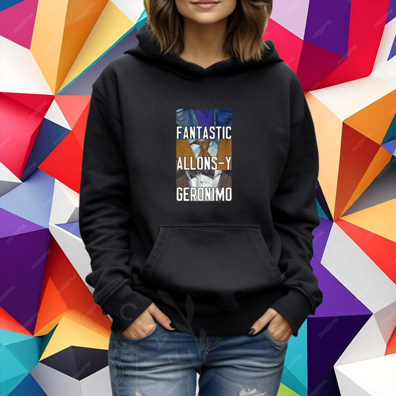 Doctor Who Fantastic Allons-Y Geronimo Shirt