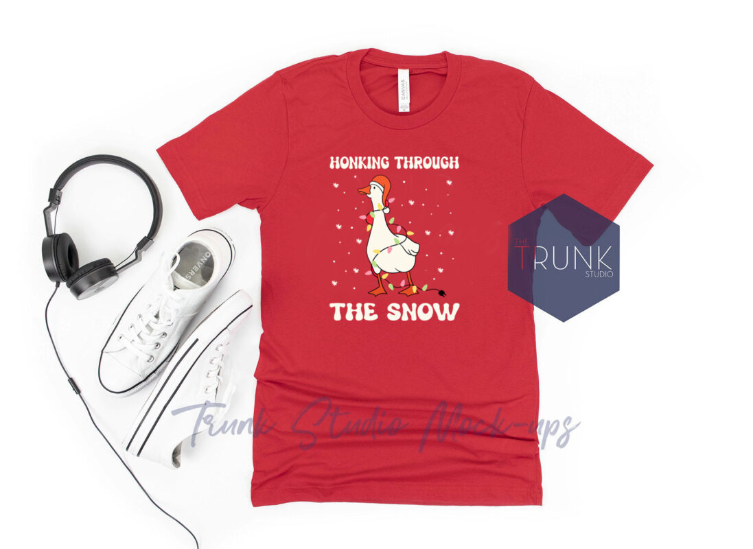 Duck Christmas , Honking Through The Snow Shirt