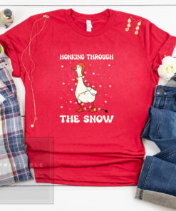 Duck Christmas , Honking Through The Snow Shirt