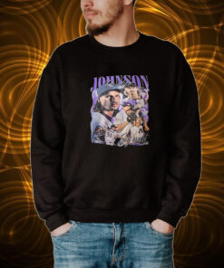 Evan Longoria Wear Randy Johnson Tee Shirt