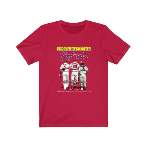 Forever Teammates St Louis Cardinals Thanks For All The Memories T-Shirt