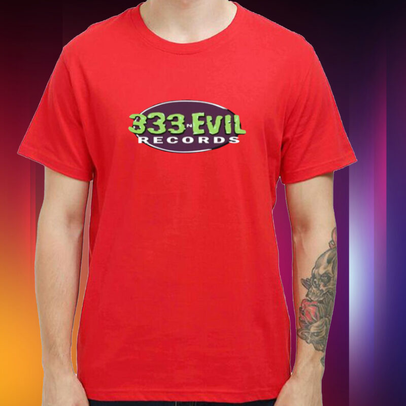 Half Evil 333 Records Tee Shirt