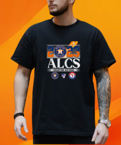 Houston Alcs 2023 Houston Astros Vs Taxas Rangers T-Shirt