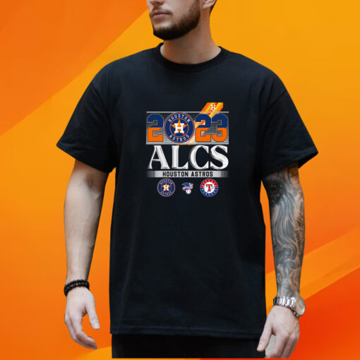 Houston Alcs 2023 Houston Astros Vs Taxas Rangers T-Shirt