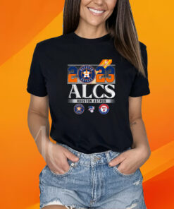 Houston Alcs 2023 Houston Astros Vs Taxas Rangers T-Shirt