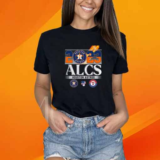 Houston Alcs 2023 Houston Astros Vs Taxas Rangers T-Shirt