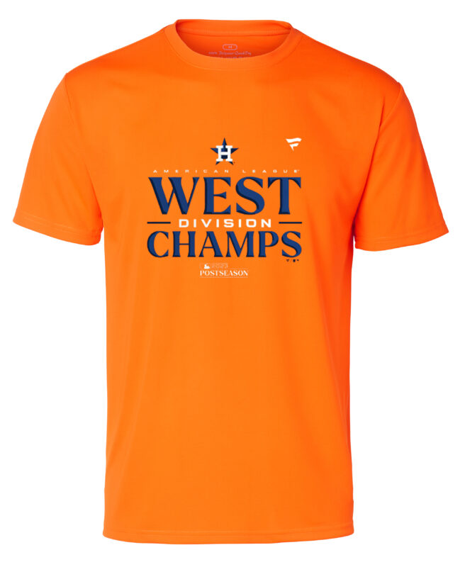 Houston Astros Al West Division Champions 2023 T-Shirt