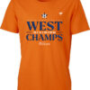 Houston Astros Fanatics Branded 2023 Al West Division Champions Locker Room T-Shirt