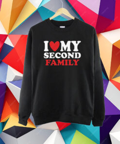 I Heart My Second Family T-Shirt