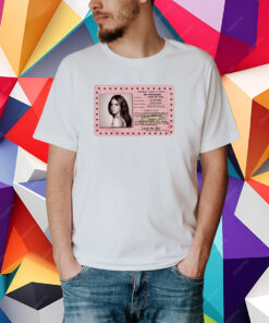 Id Card Permanent License Of Travel Lana Del Rey Shirt