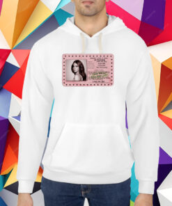 Id Card Permanent License Of Travel Lana Del Rey Shirt