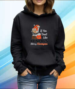 If you dont like Cincinnati Bengals Merry Kissmyass Christmas T-Shirt