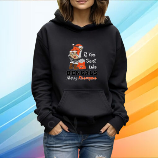 If you dont like Cincinnati Bengals Merry Kissmyass Christmas T-Shirt